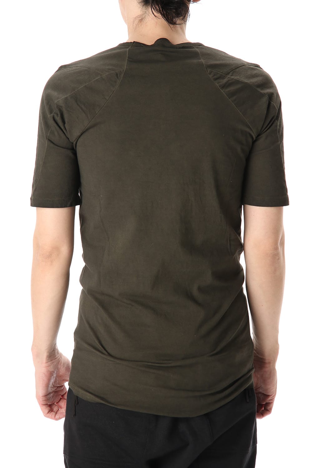 Over Cold Dye Half Sleeve T-Shirt