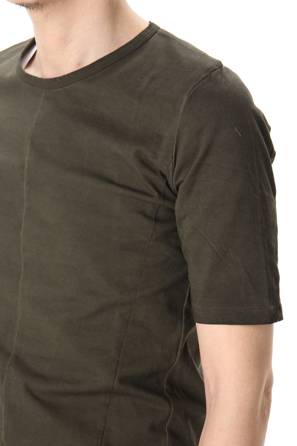 Over Cold Dye Half Sleeve T-Shirt