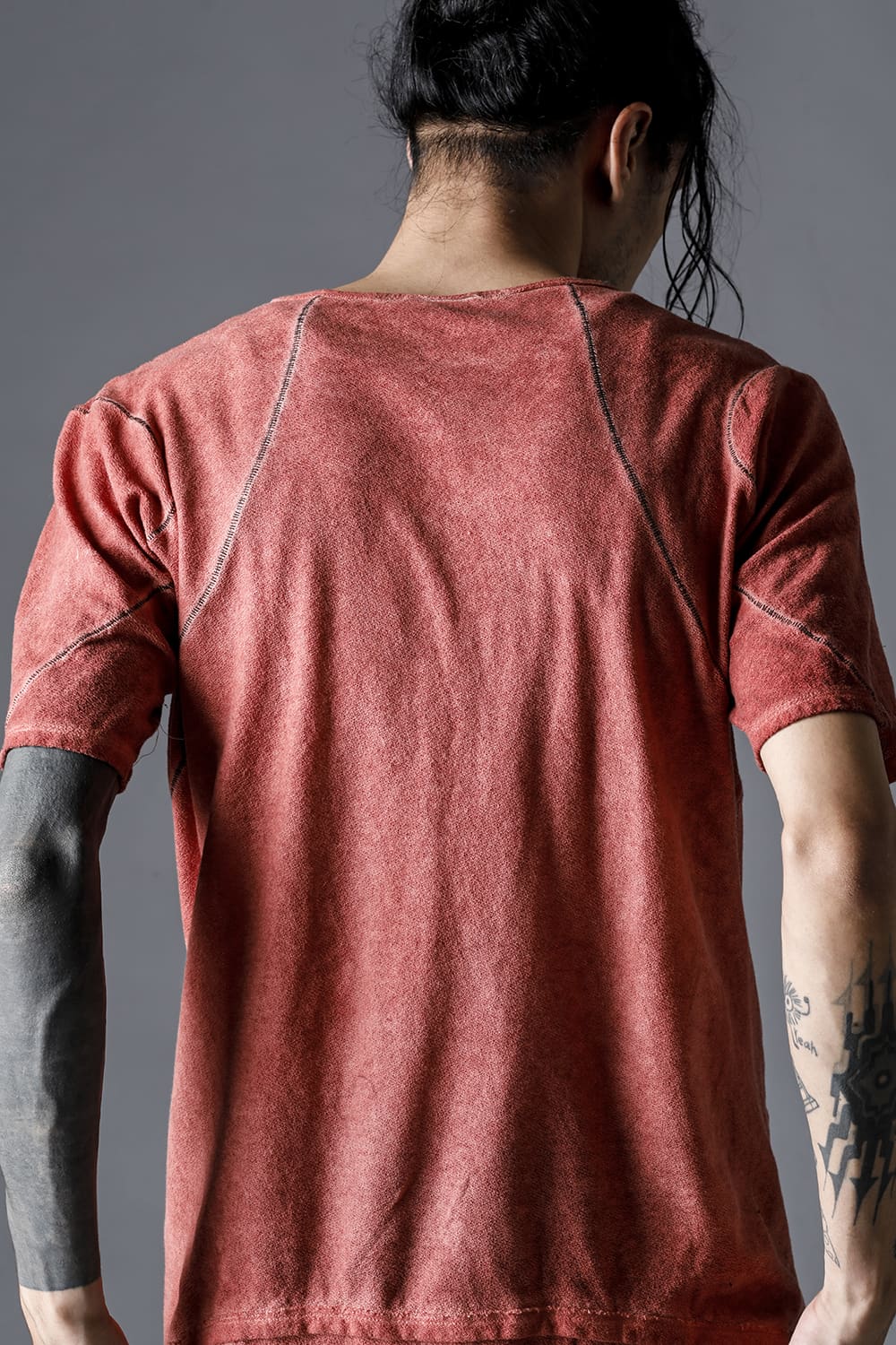 30/- Soft Cotton Jersey Cold Dye T-Shirt Brick