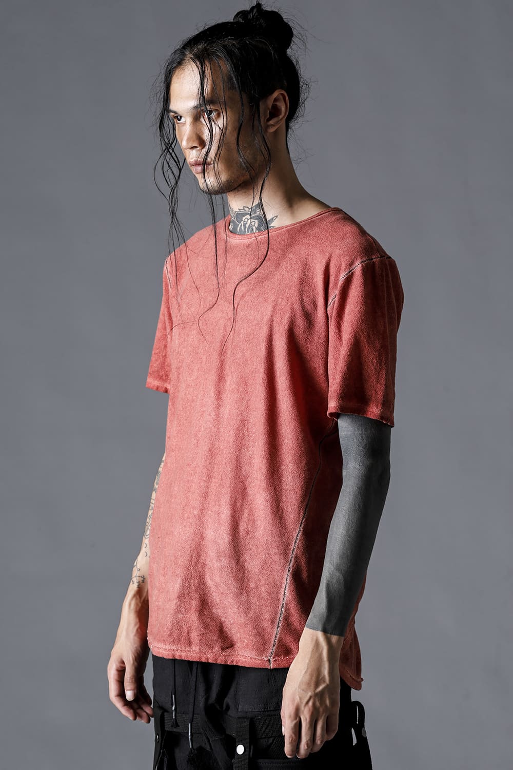 30/- Soft Cotton Jersey Cold Dye T-Shirt Brick