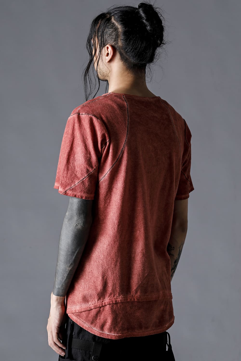 30/- Soft Cotton Jersey Cold Dye T-Shirt Brick