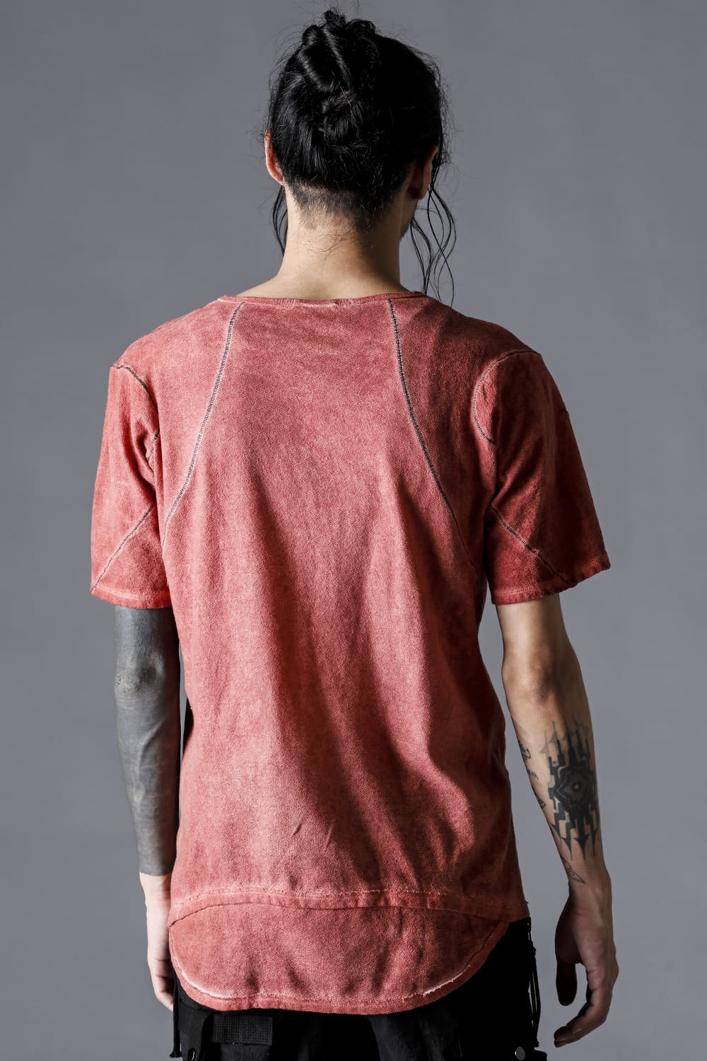 30/- Soft Cotton Jersey Cold Dye T-Shirt Brick