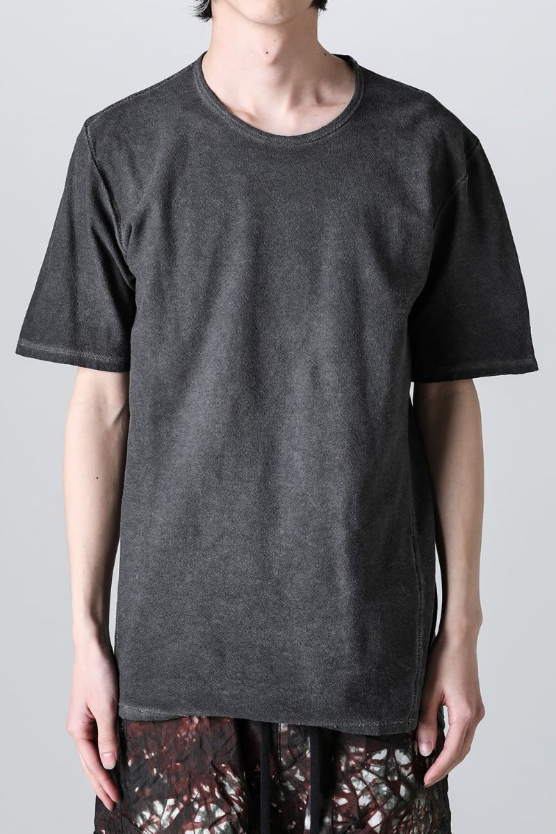 30/- Soft Cotton Jersey Cold Dye T-Shirt Charcoal