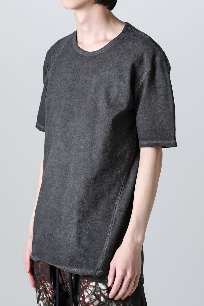 30/- Soft Cotton Jersey Cold Dye T-Shirt Charcoal