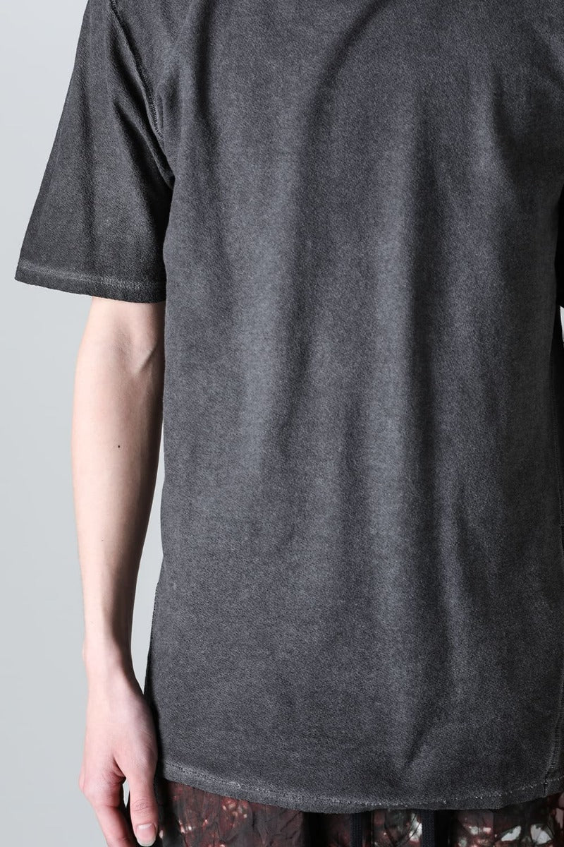 30/- Soft Cotton Jersey Cold Dye T-Shirt Charcoal