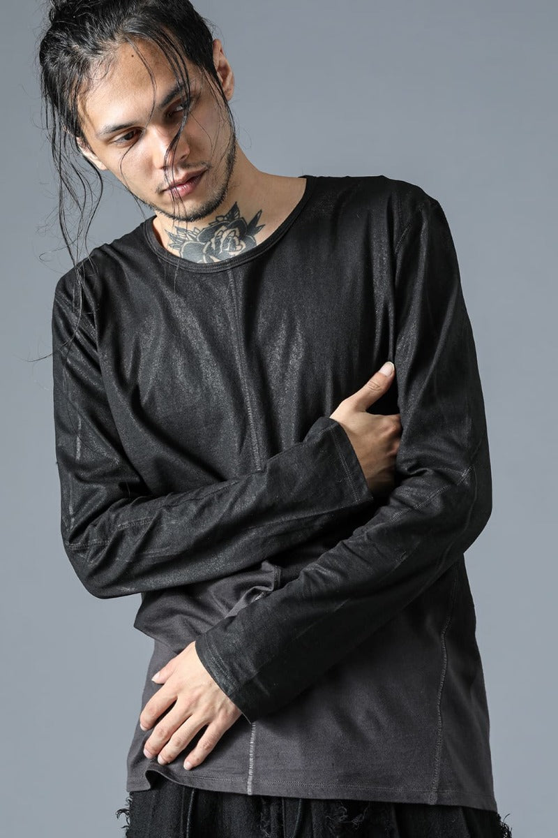 Gradient Coating 30/- Soft Cotton Jersey Long Sleeve T-Shirt