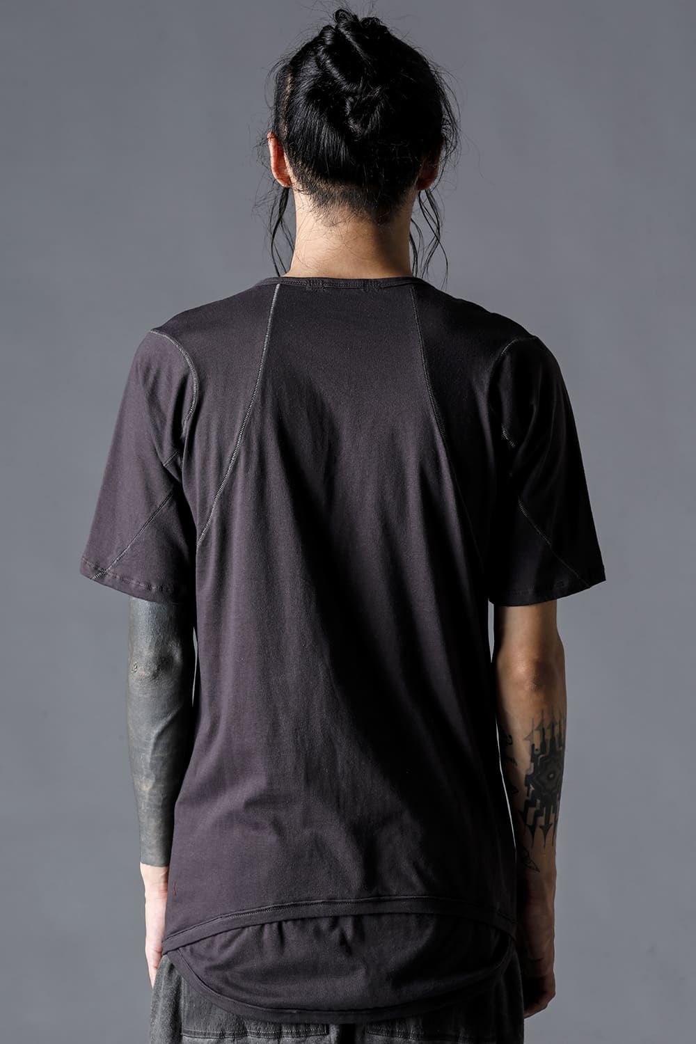 30/- Soft Cotton Jersey Short Sleeved T-Shirt Charcoal