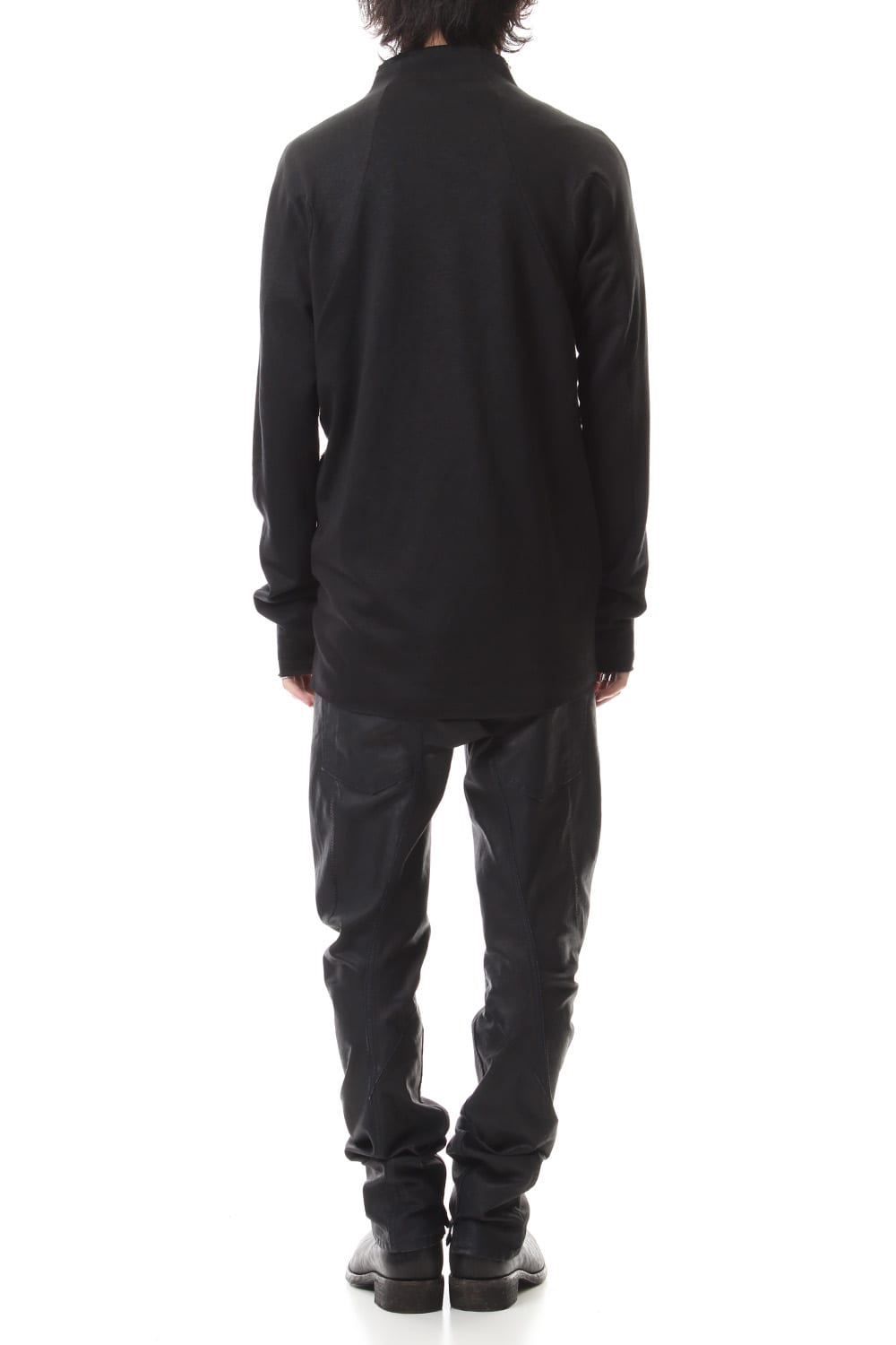 Linen x Cotton Double Face Jersey Cardigan