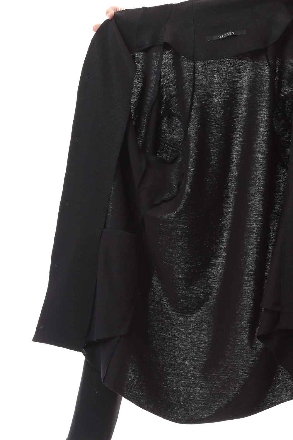 Linen x Cotton Double Face Jersey Cardigan