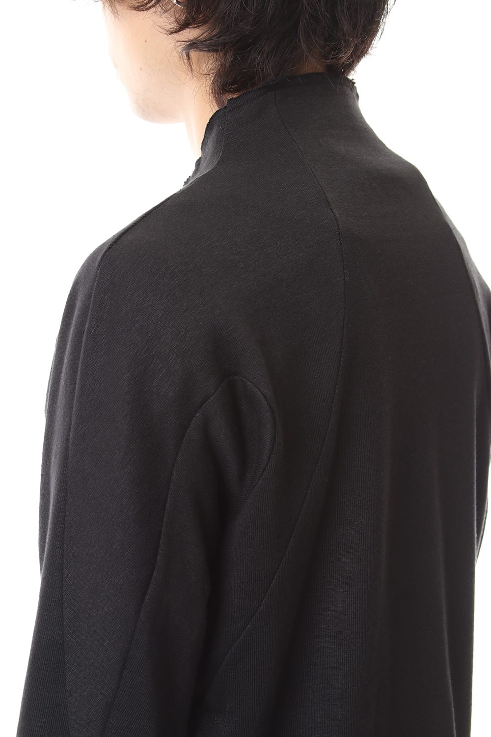 Linen x Cotton Double Face Jersey Cardigan