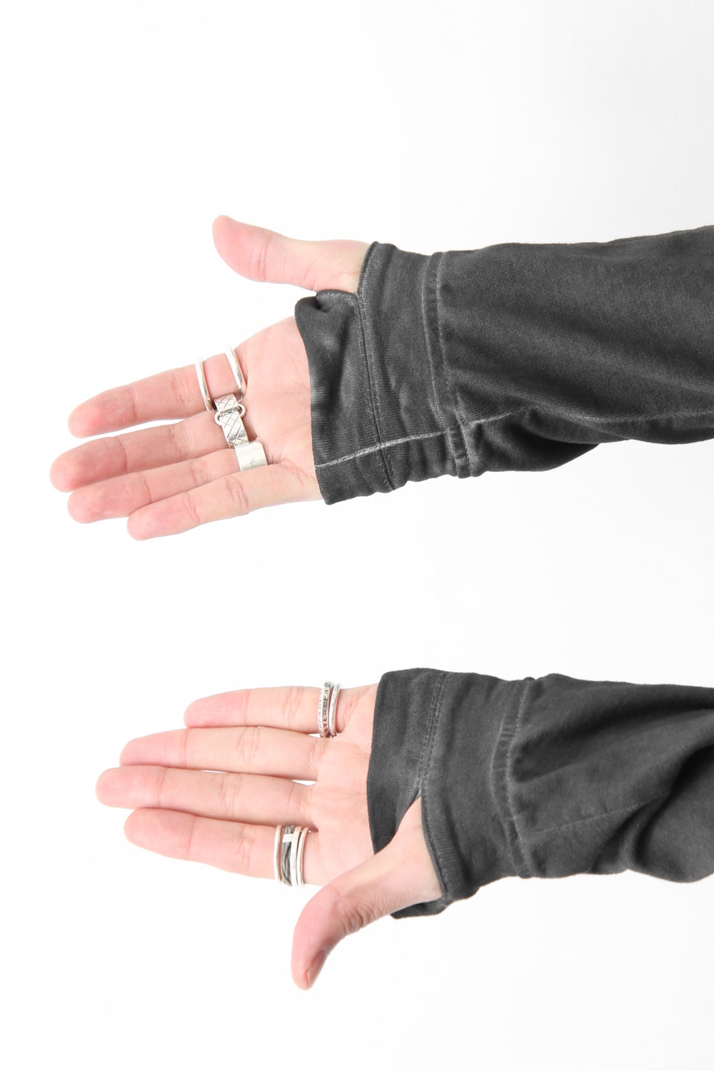 Dense Plain Stitch Cold Dye Parka