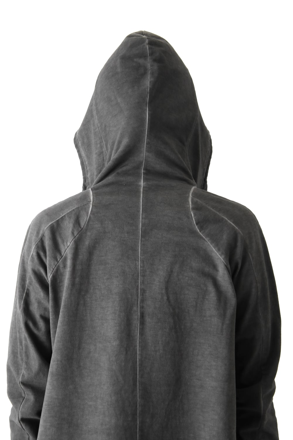 Dense Plain Stitch Cold Dye Parka