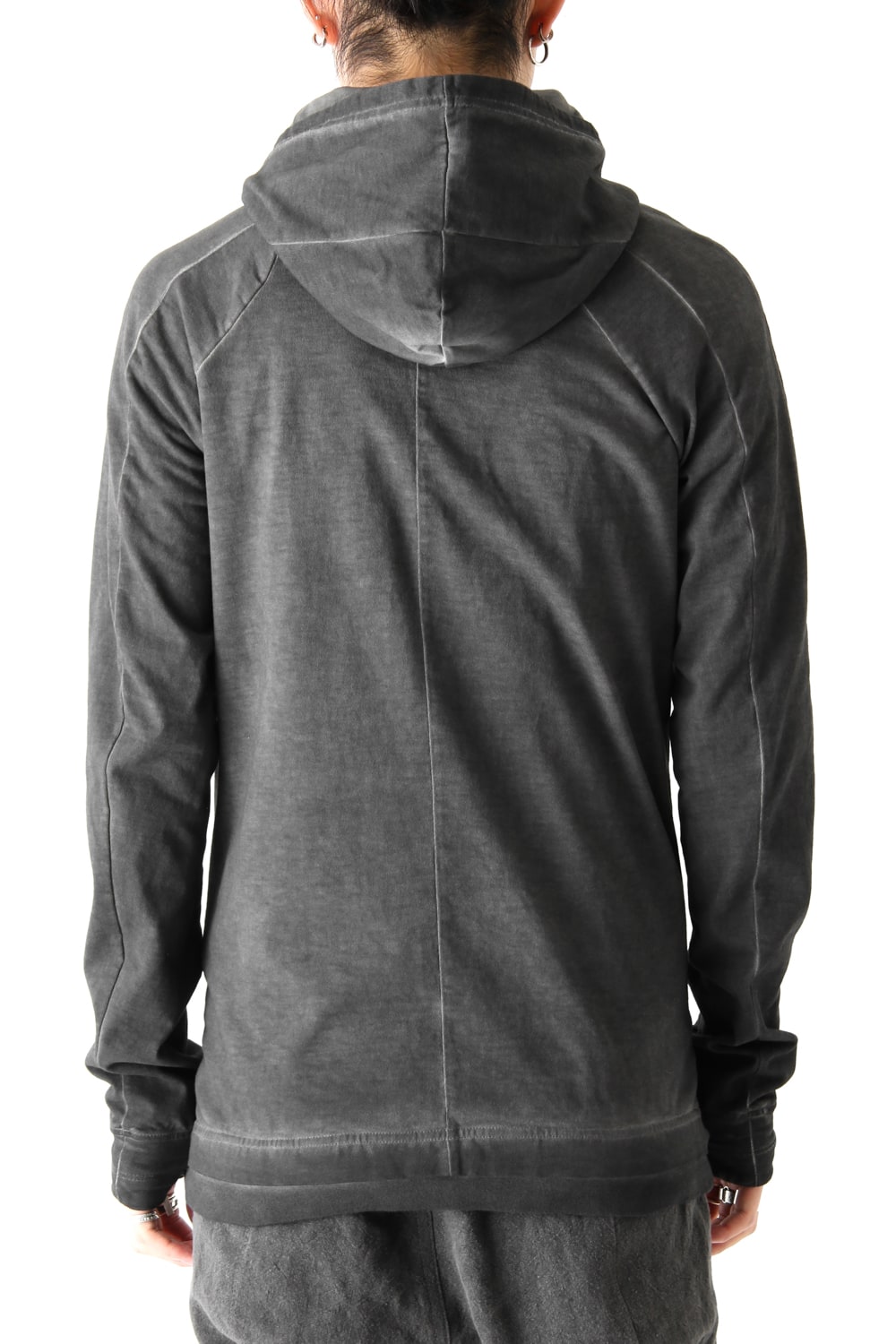 Dense Plain Stitch Cold Dye Parka