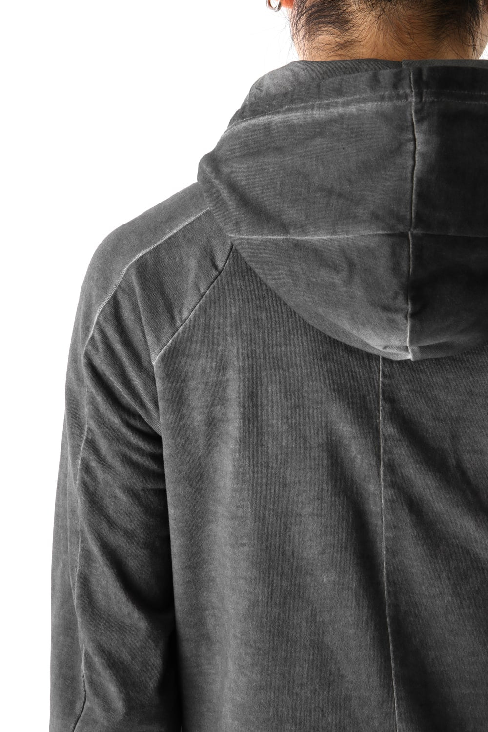 Dense Plain Stitch Cold Dye Parka