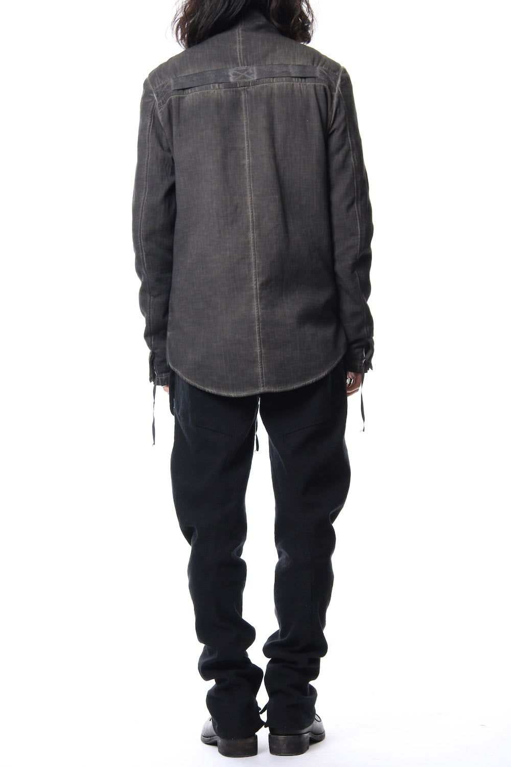 Double weave twill cold dyed shirt Jacket