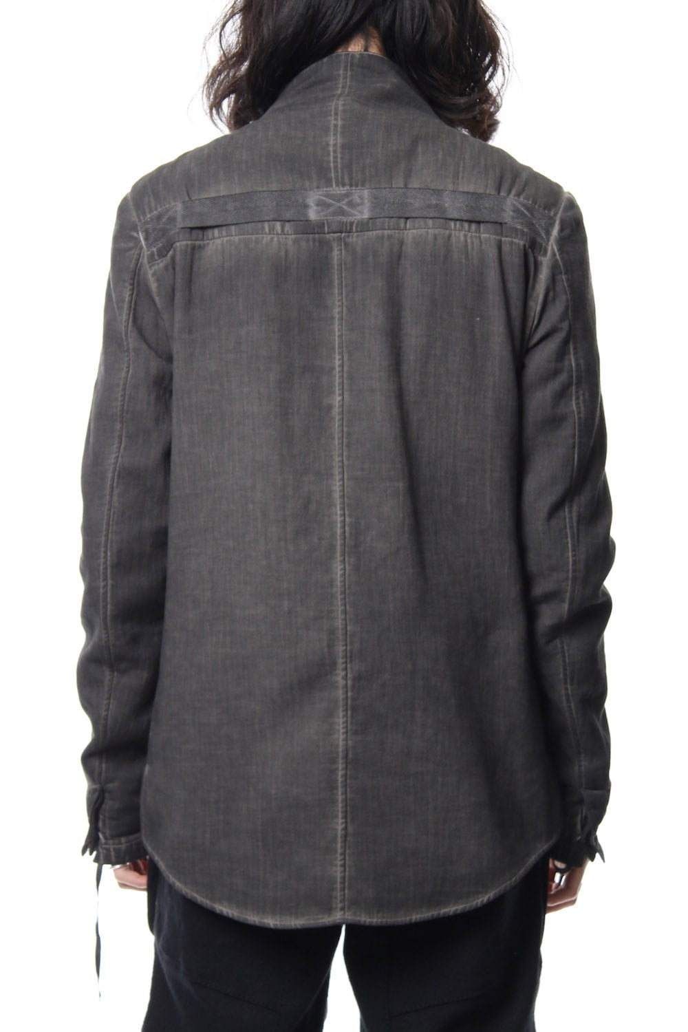 Double weave twill cold dyed shirt Jacket