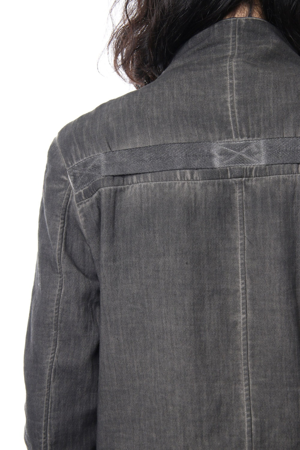 Double weave twill cold dyed shirt Jacket