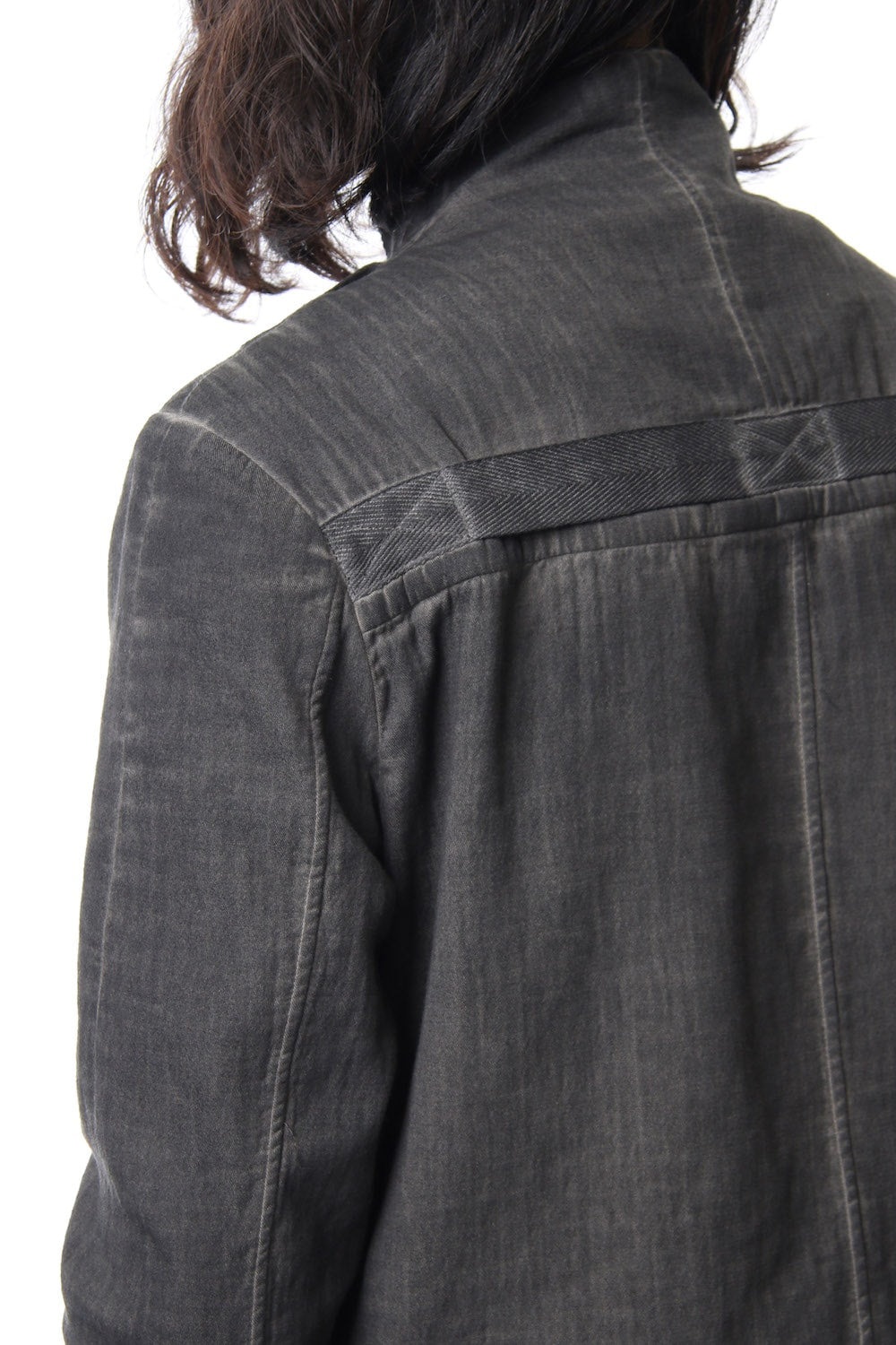 Double weave twill cold dyed shirt Jacket
