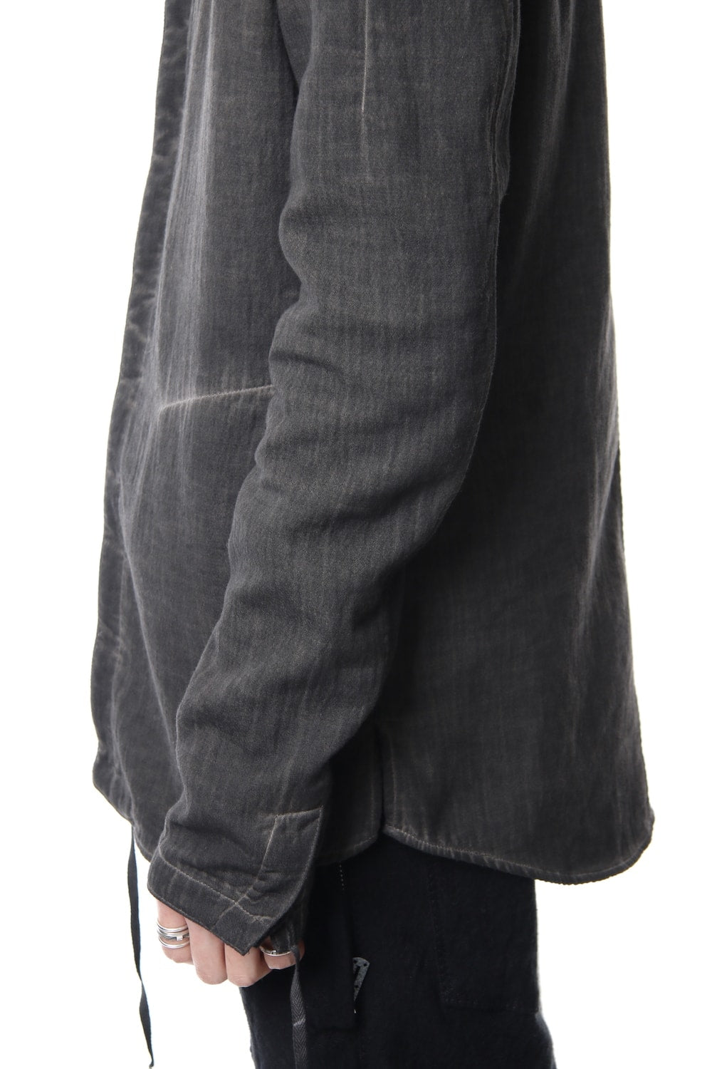 Double weave twill cold dyed shirt Jacket