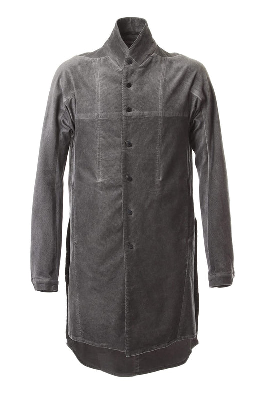 Stretch corduroy Cold dyed Long shirts - ST102-0019A