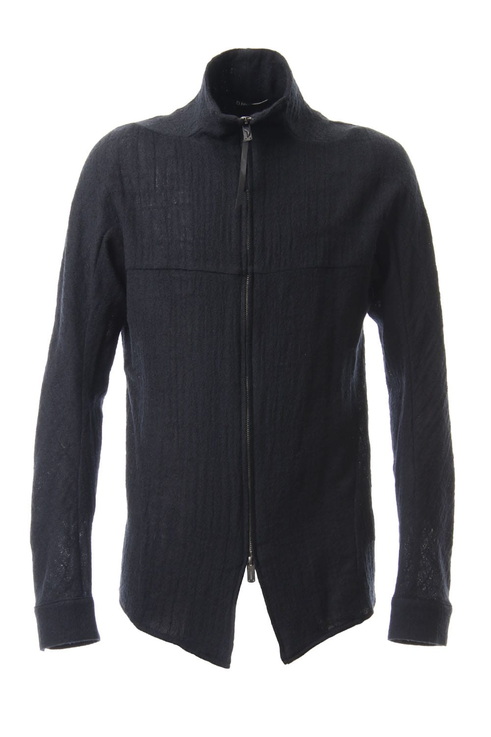 Wool jacquard Zip shirts - ST102-0029A