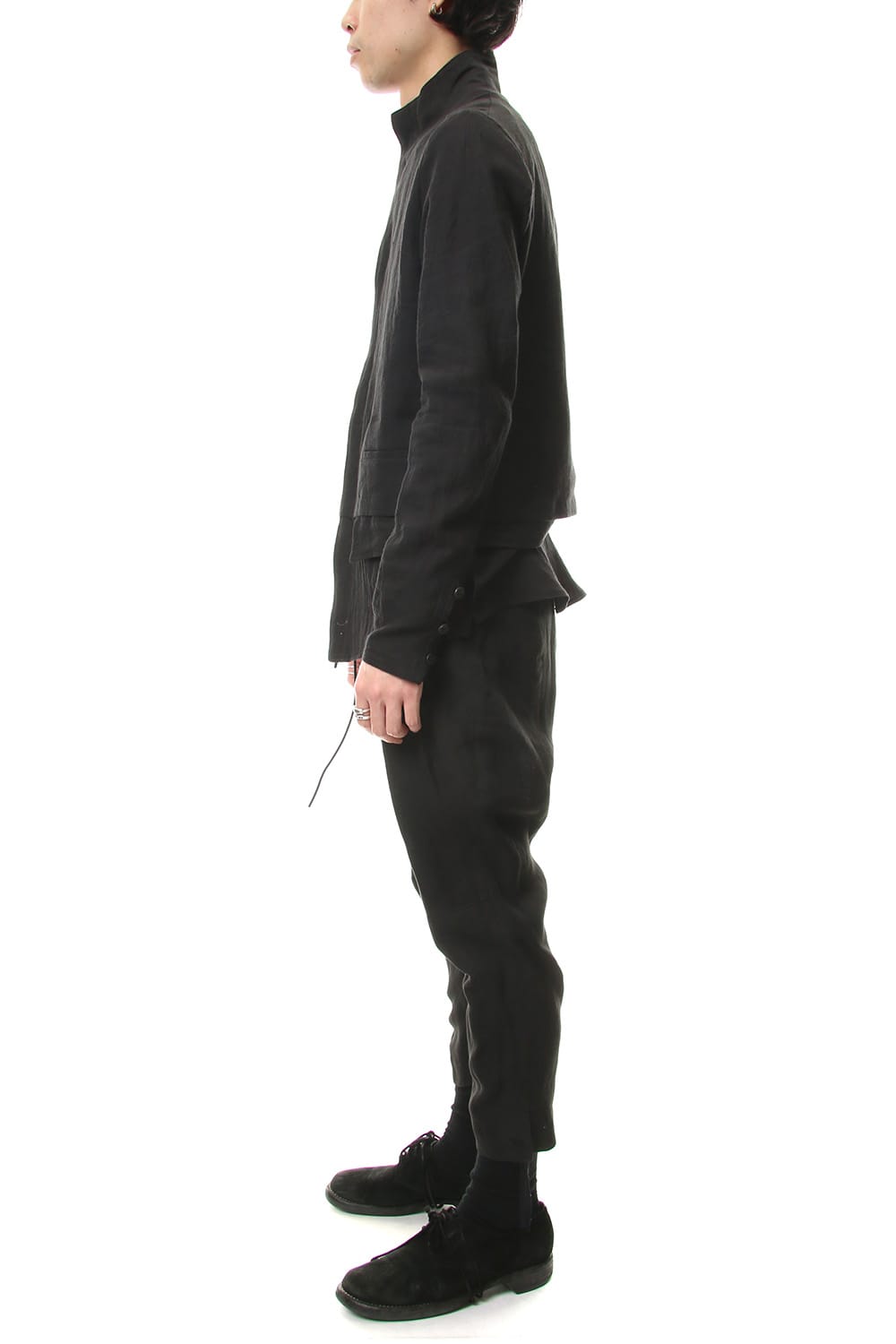 Ramie Layered shirt jacket - ST102-0059S