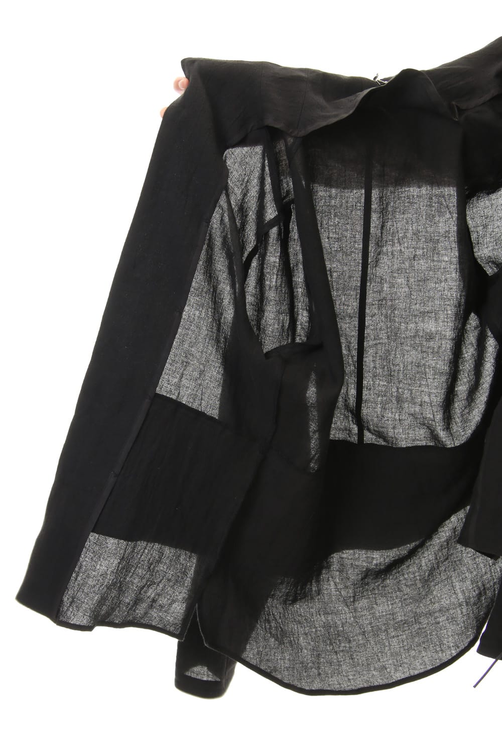 Ramie Layered shirt jacket - ST102-0059S