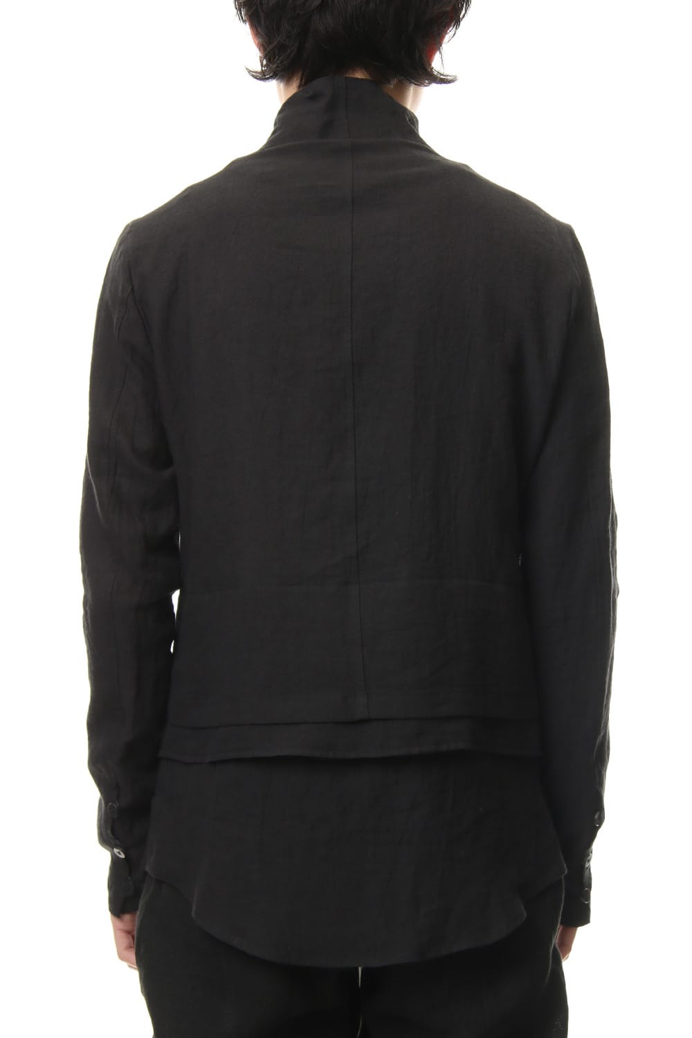 Ramie Layered shirt jacket - ST102-0059S