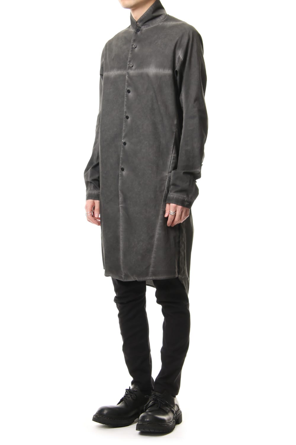 Cold die broad long shirt - ST102-0079S