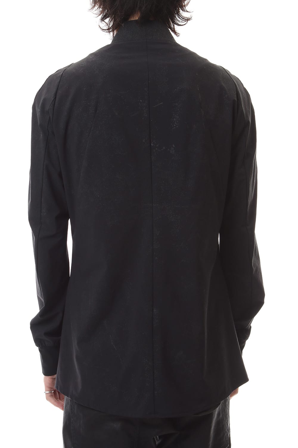 Reflector Coated 4way Stretch Nyon Bomber Shirt Blouson