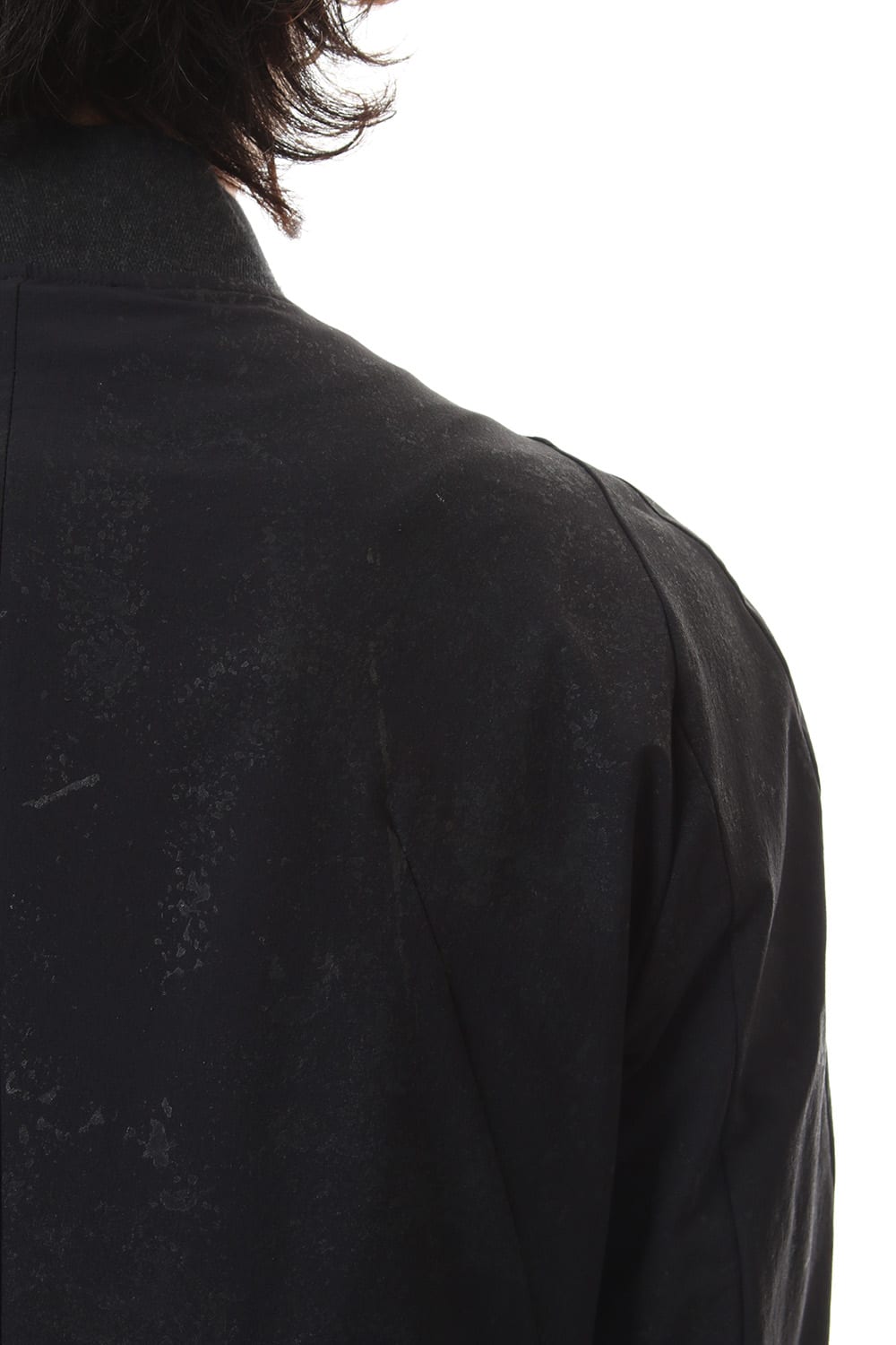 Reflector Coated 4way Stretch Nyon Bomber Shirt Blouson