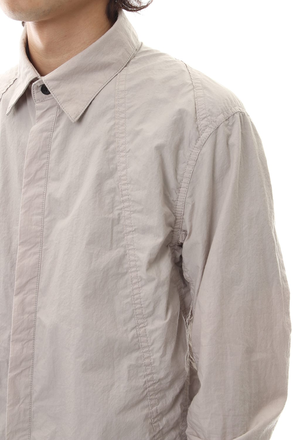 Light Typewriter Buckling Shirt