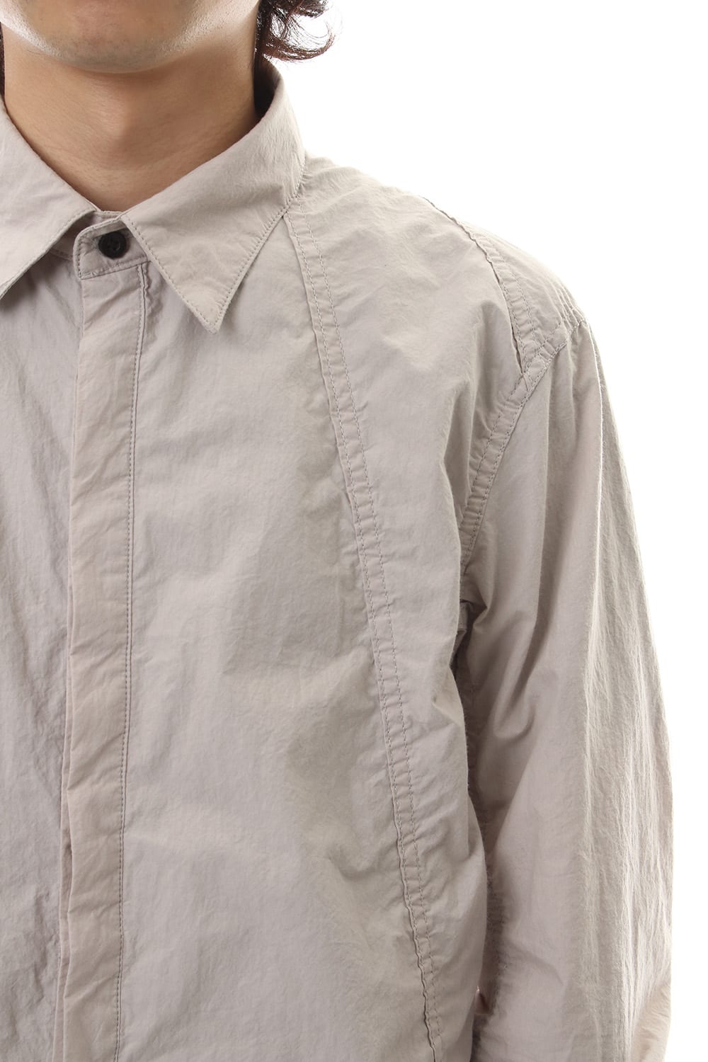 Light Typewriter Buckling Shirt