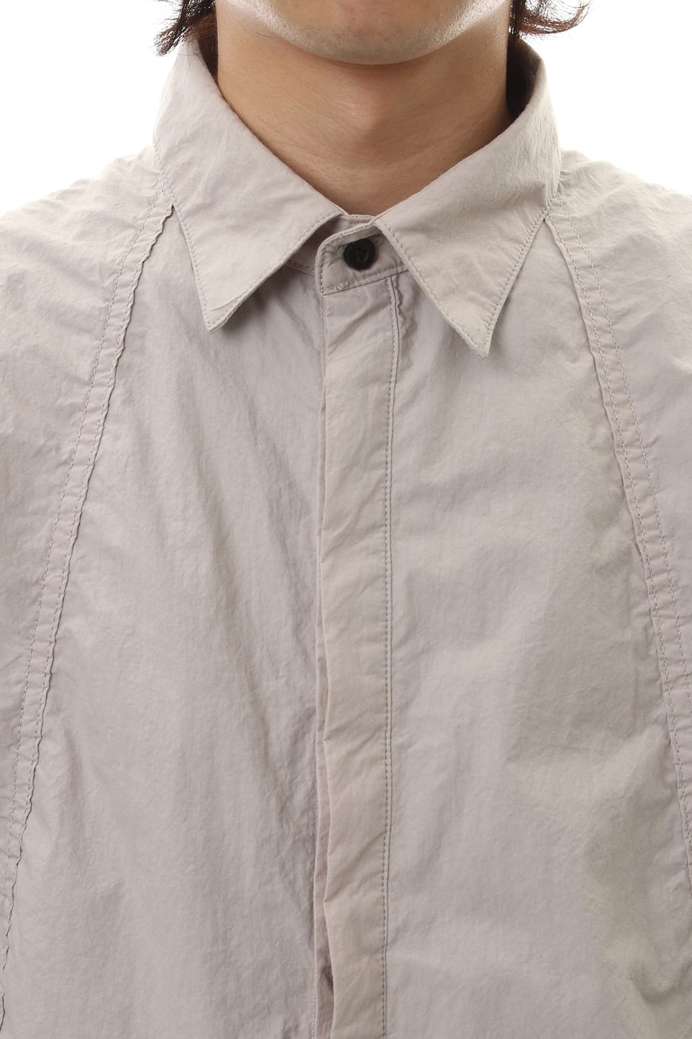 Light Typewriter Buckling Shirt