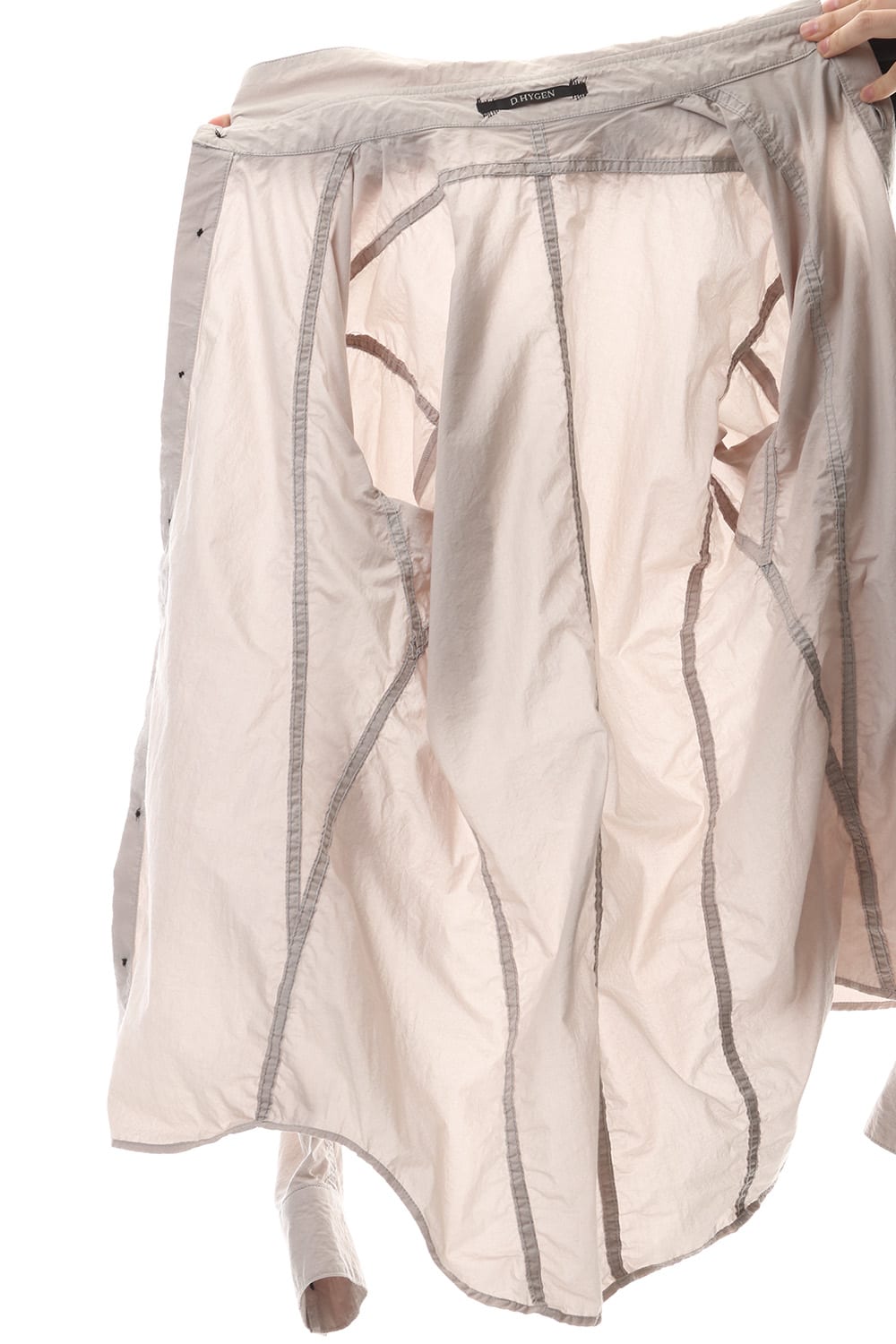 Light Typewriter Buckling Shirt