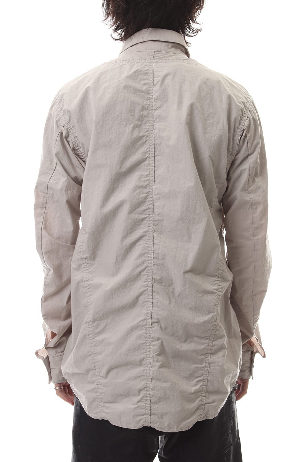 Light Typewriter Buckling Shirt