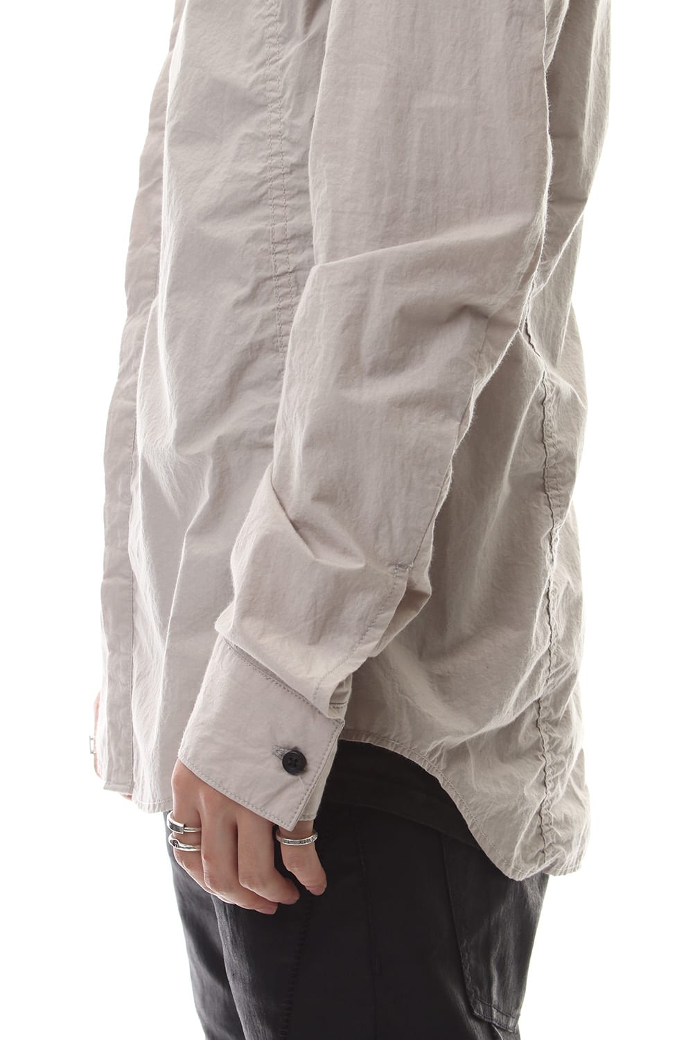 Light Typewriter Buckling Shirt