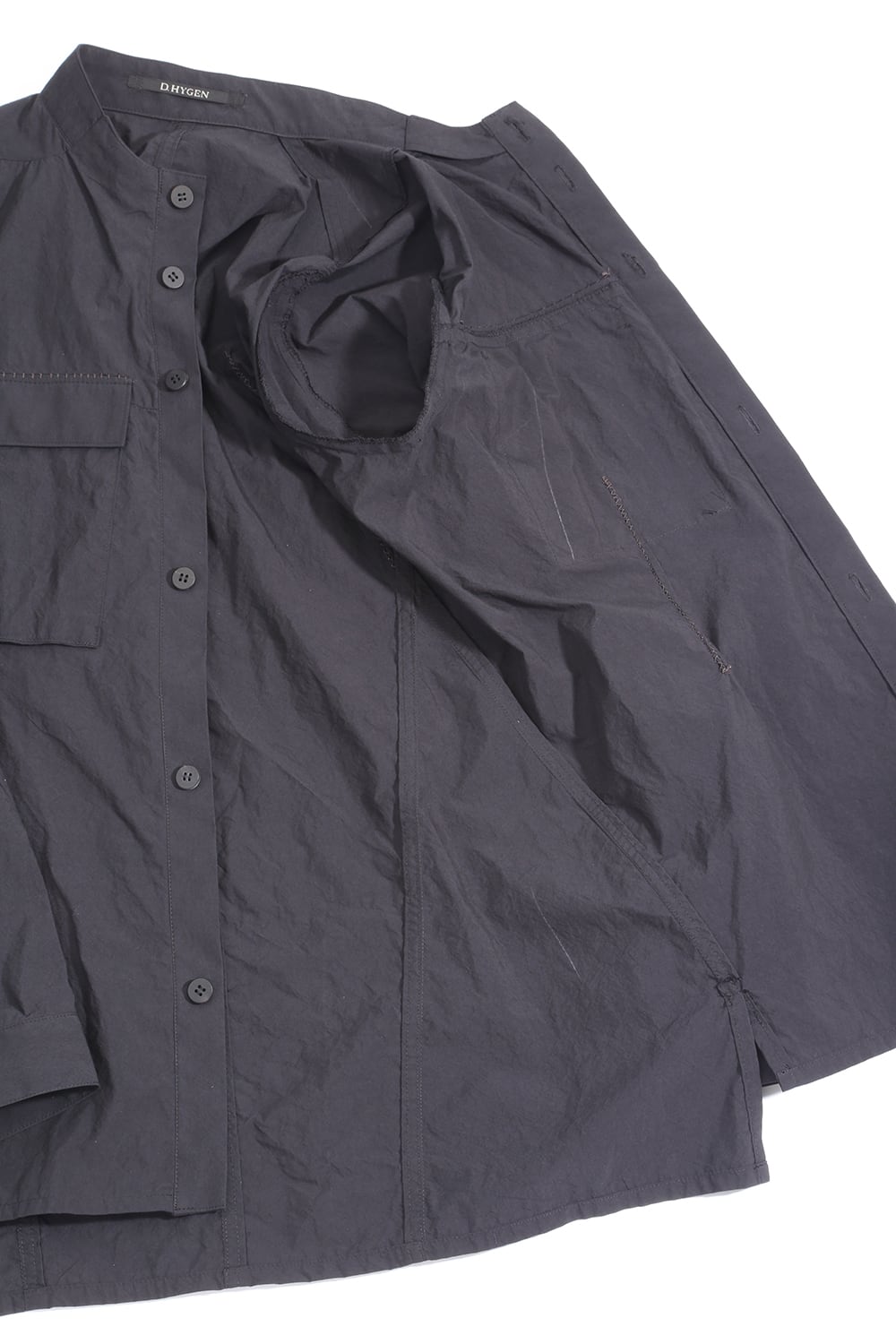 Salt Shrink NC Dump Military Shirt Black