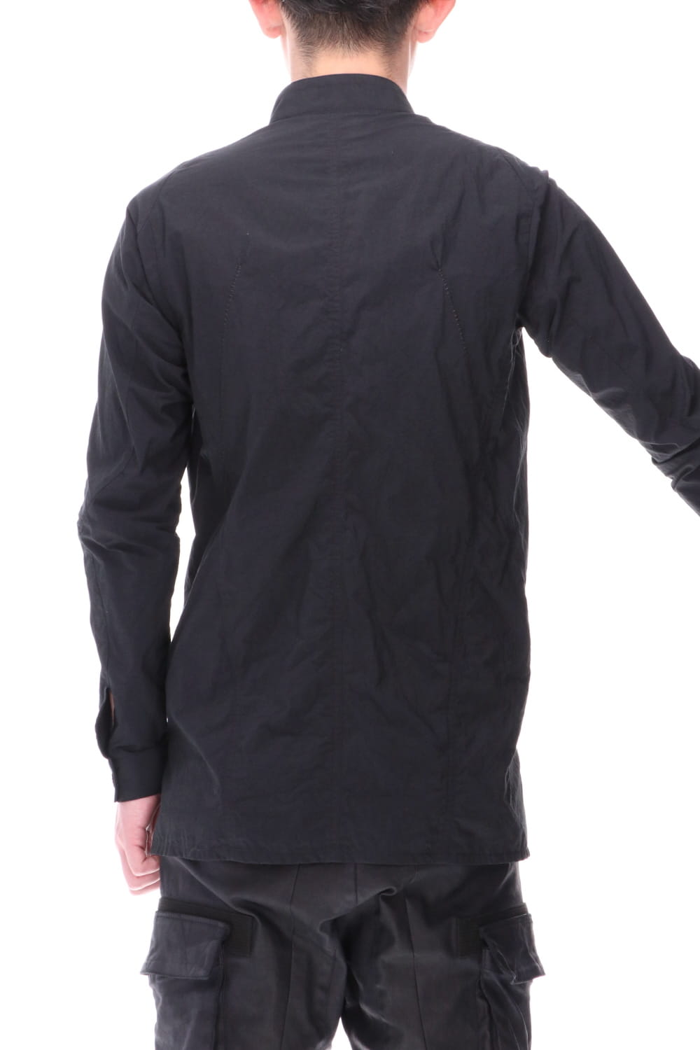 Salt Shrink NC Dump Military Shirt Black