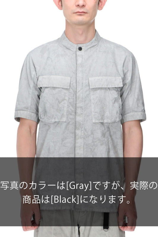 Salt Shrink NC Dump Military Half Sleeve Shirt Black