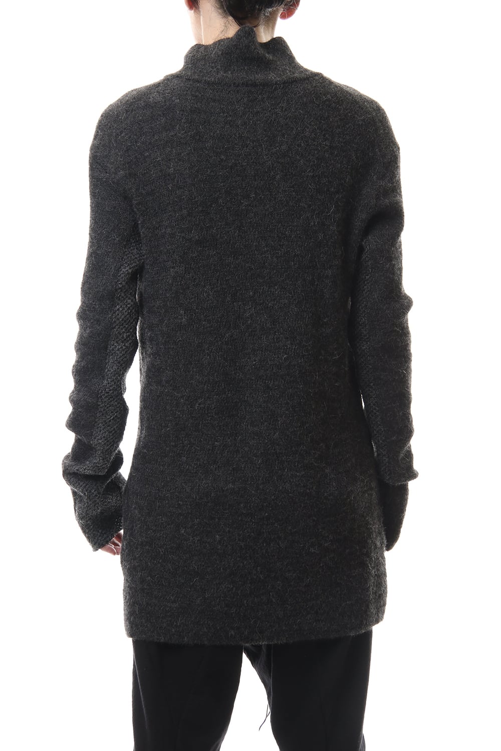 Alpaca knit High neck Pullover