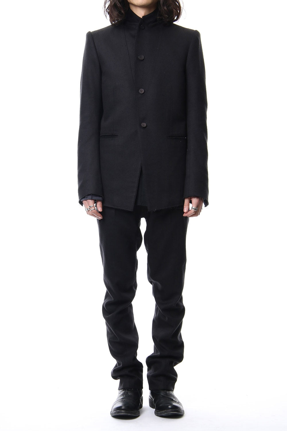 Silk Twill Tailored Jacket