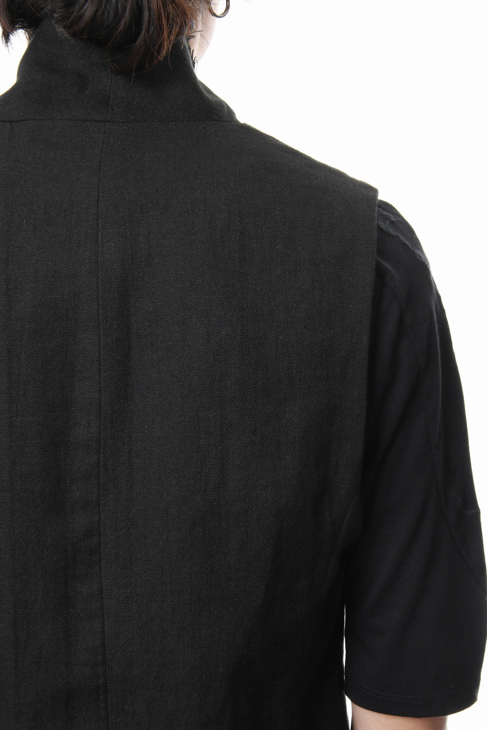 Linen tailored Vest - ST104-0059S