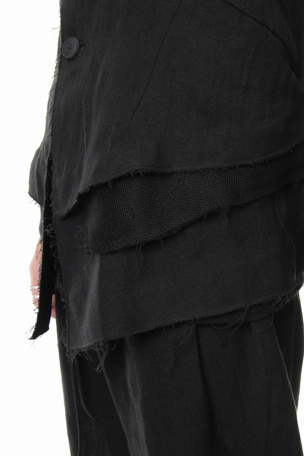 Linen tailored Vest - ST104-0059S