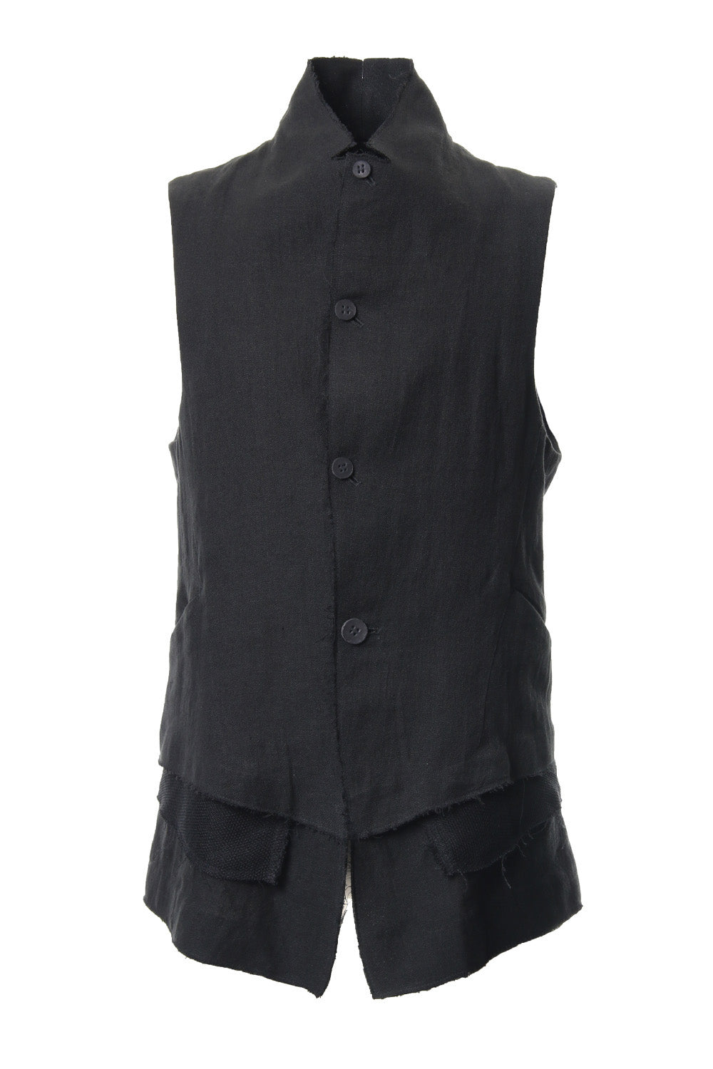Linen tailored Vest - ST104-0059S