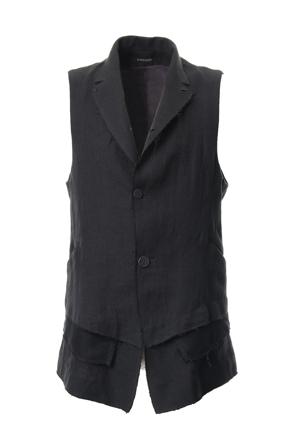Linen tailored Vest - ST104-0059S