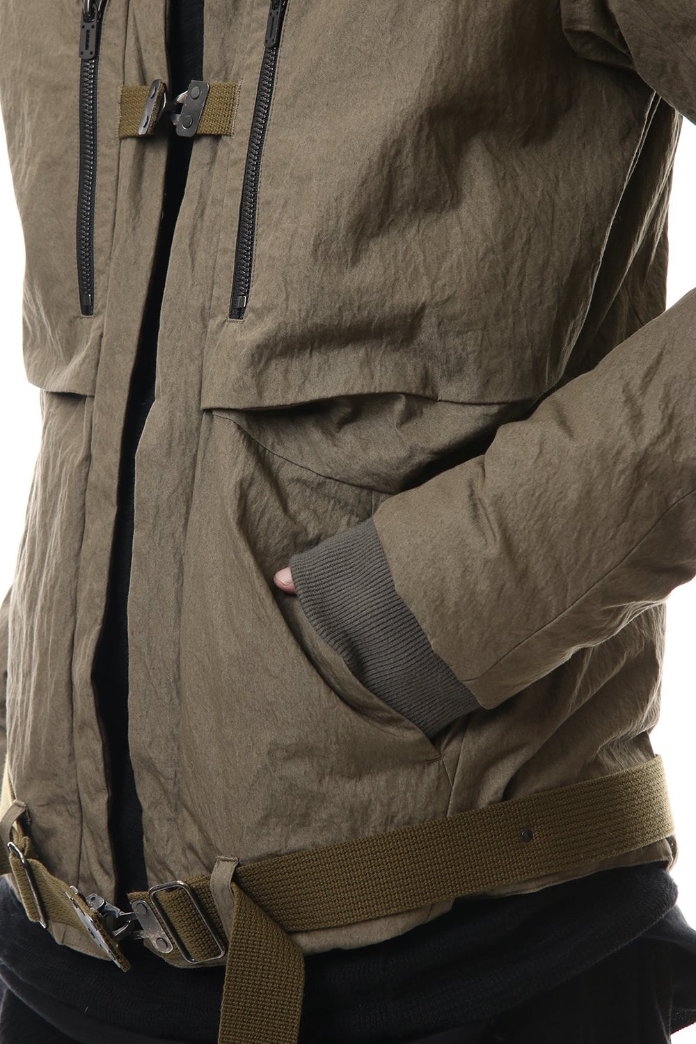 NC Damp down Bomber jacket Khaki