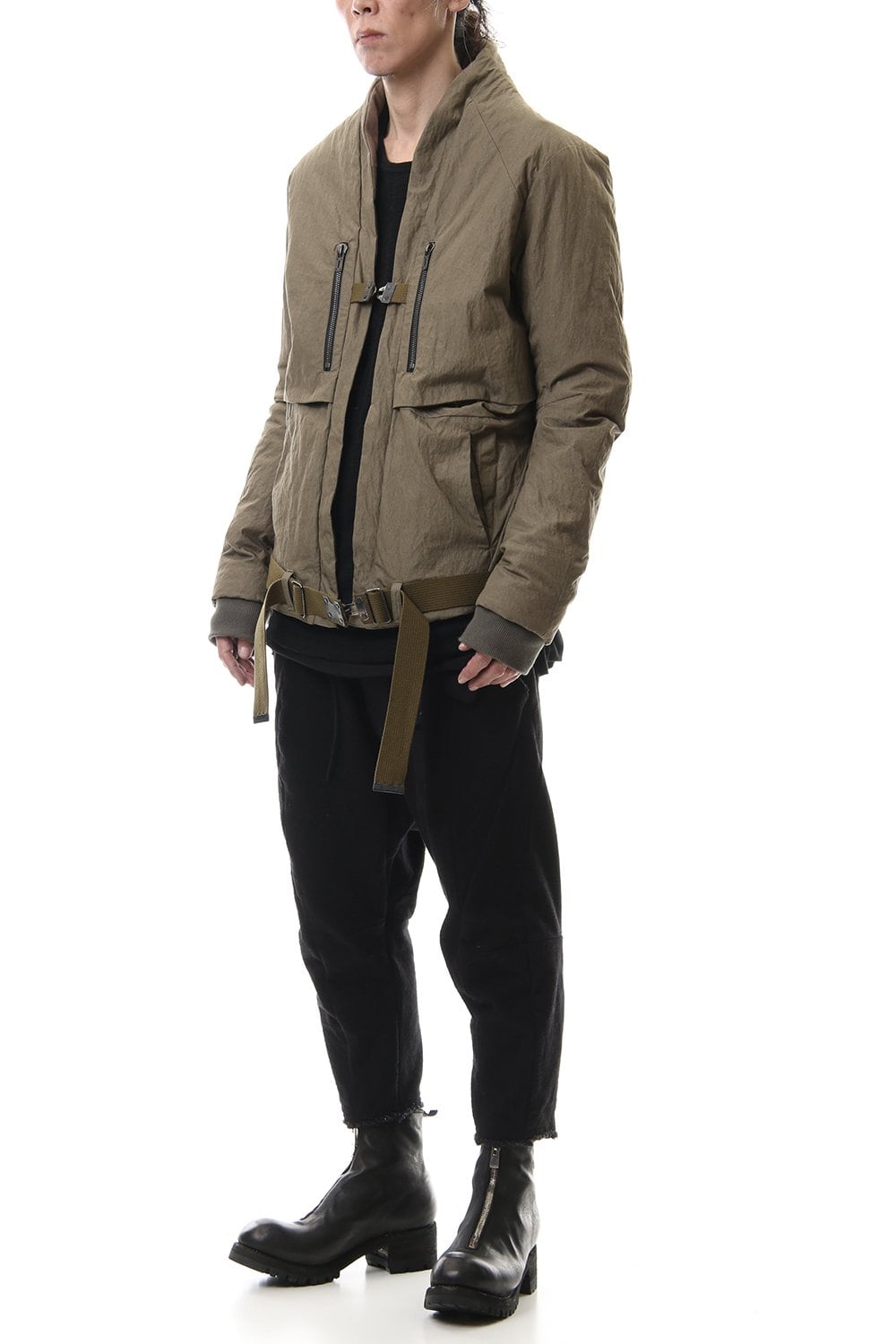 NC Damp down Bomber jacket Black