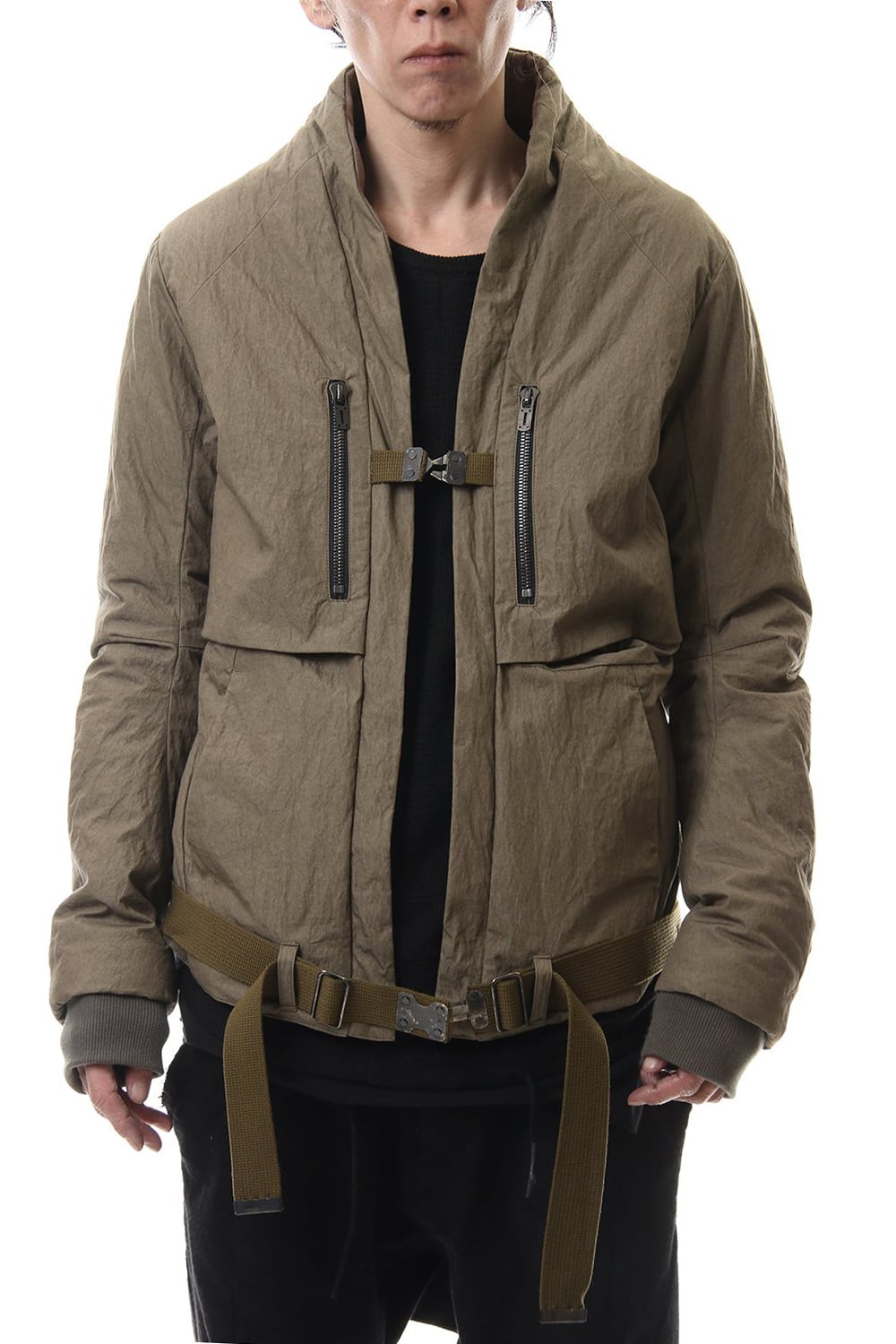 NC Damp down Bomber jacket Black