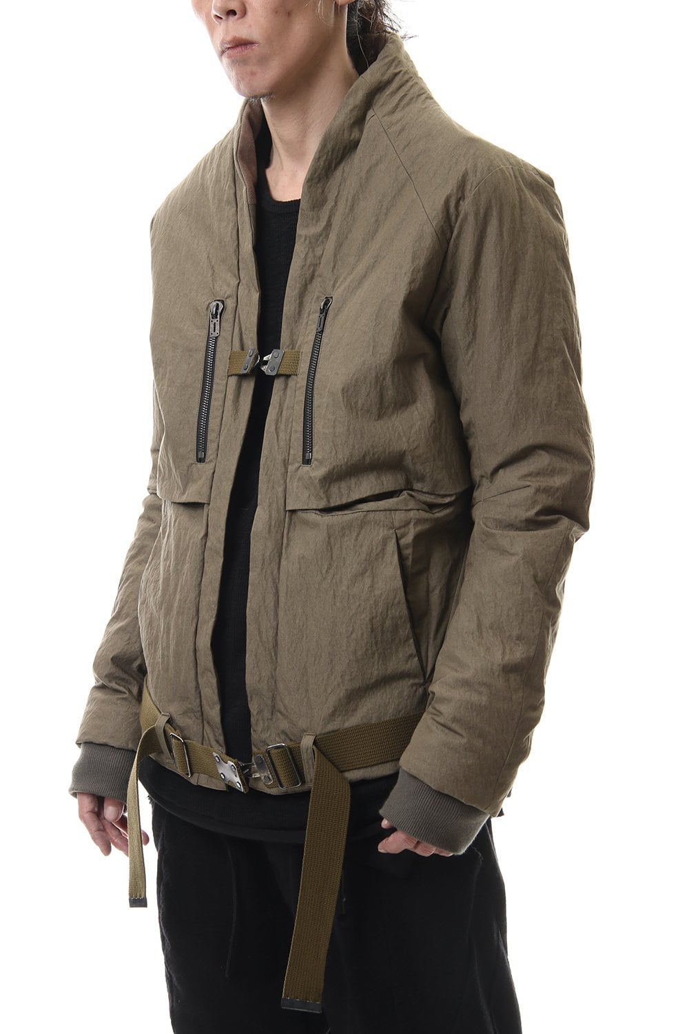 NC Damp down Bomber jacket Khaki